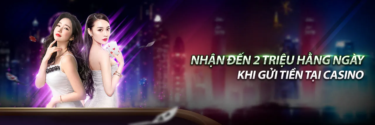 Hình ảnh khuyến mãi hoàn trả hàng ngày tại hb888 casino